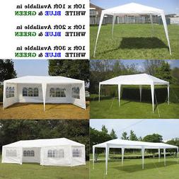 Party Wedding Outdoor Tent Gazebo Pavilion W 4 5 8 Side Wall