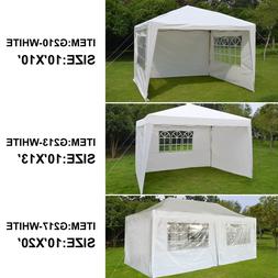 Folding Tent White Gazebo Camping W Carrybag