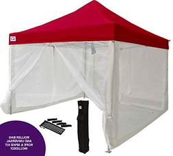 283350004-vc 10x10 Canopy, Red