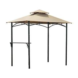 Garden Winds LCM828B-RS Bamboo Look BBQ Grill Gazebo Riplock