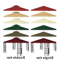 Top Patio Pavilion Gazebo Tent Sunshade Cover Uv+