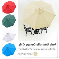 Top Cover Replacement Market Beach Umbrella 8' 9' 10' 13'